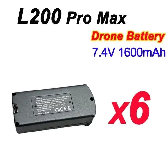 LYZRC L200 Pro/L200 Pro MAX batterie de Drone 7.4V 1600mAh