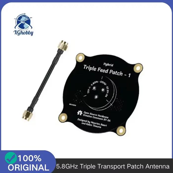 Antenne patch triple alimentation 5