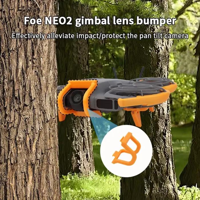Protection d'hélice durable pour drone NEO 2 ; Barre de pare-chocs anticollision et trépied pliable avec anneau anti-chute