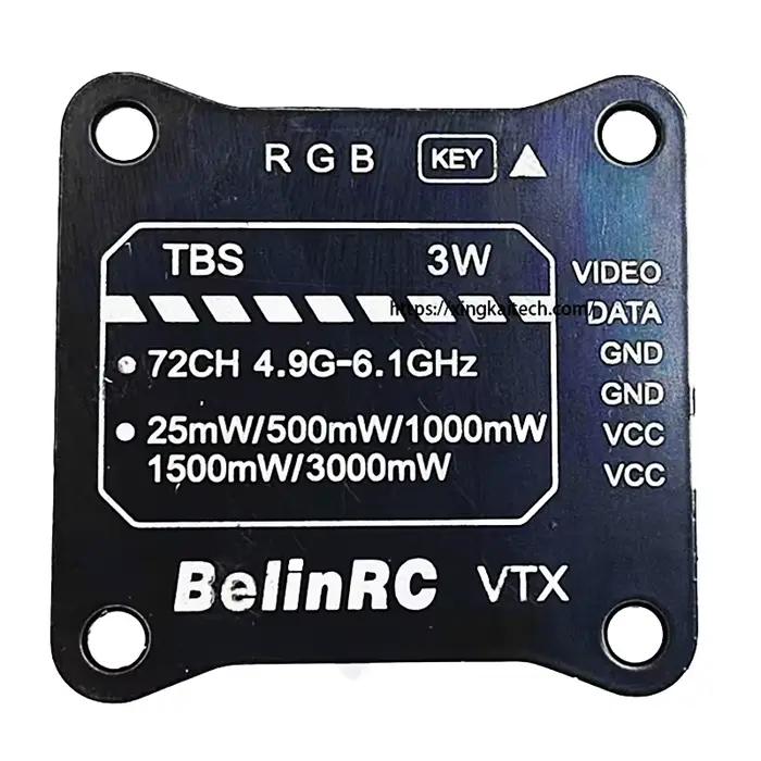 Transmetteur et récepteur vidéo pour Drone 5.8G 3W