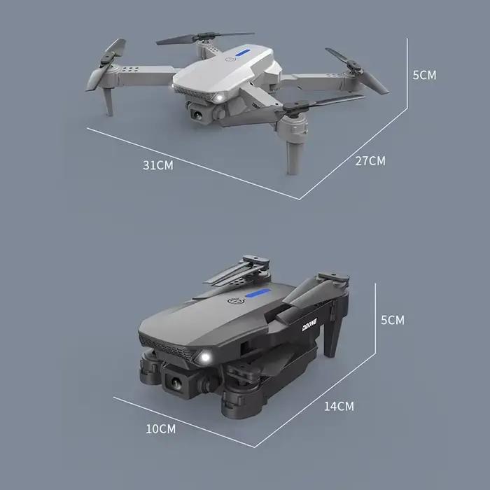 Nouveau drone RC E88 Pro 4K 1080P avec double caméra HD grand angle