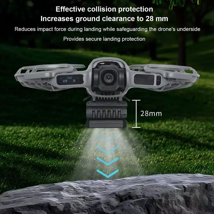 Train d'atterrissage LED pour Drone DJI Neo 2 lumineux et facile à installer pour vols nocturnes et visibilité accrue occassions spéciales