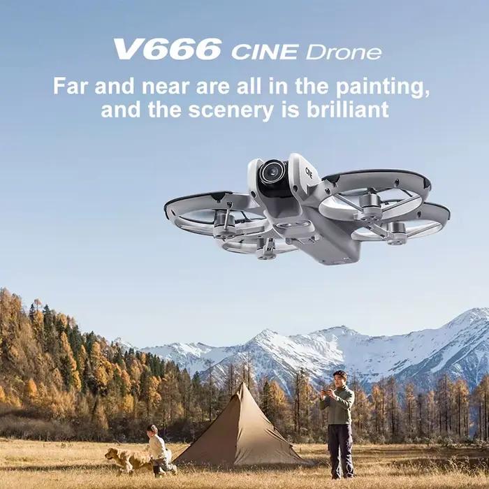 Drone professionnel V666 8K WIFI 5G avec évitement d'obstacles
