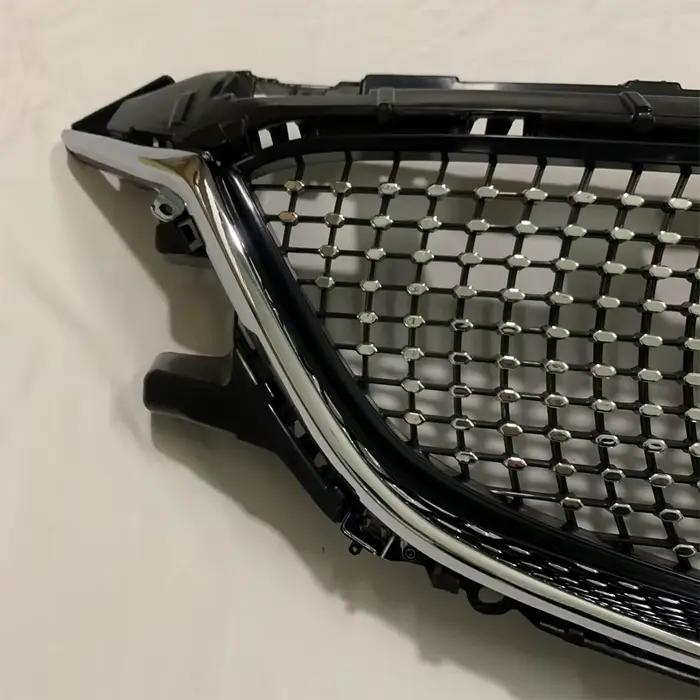 Grille de calandre de course pour Mazda 6 Atenza GJ GL 2014 2015 2016, grille avant ABS diamantée, grille de pare-chocs supérieure, grille de radiateur