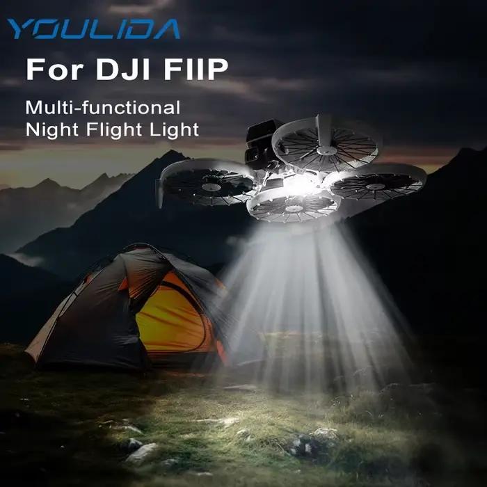Accessoire de Drone DJI Flip Lumière de Navigation Stroboscopique Longue Portée Sécurité Vol Nocturne Occasions Spéciales