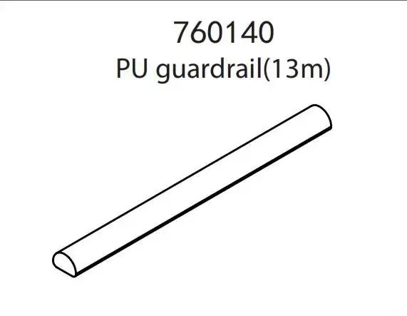 Garde-corps en plastique PU Turbo Racing 1:76 760139 760140 760141 pour piste RC