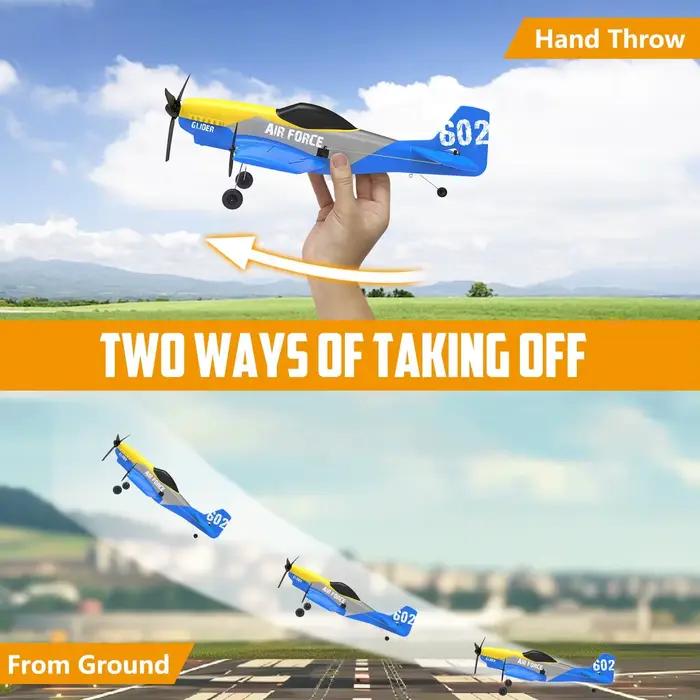 BF109 RC Avion 2.4G 3CH EPP Mousse Télécommande Fighter Fixe Envergure Planeur En Plein Air RTF RC Warbird Avion Jouets Cadeaux Occasionnels Sorties Familiales Excursions Aériennes