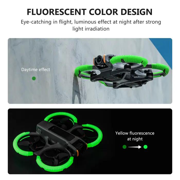 Protection d'hélices pour DJI Avata 2 – Accessoire de drone antichoc et anti-collision