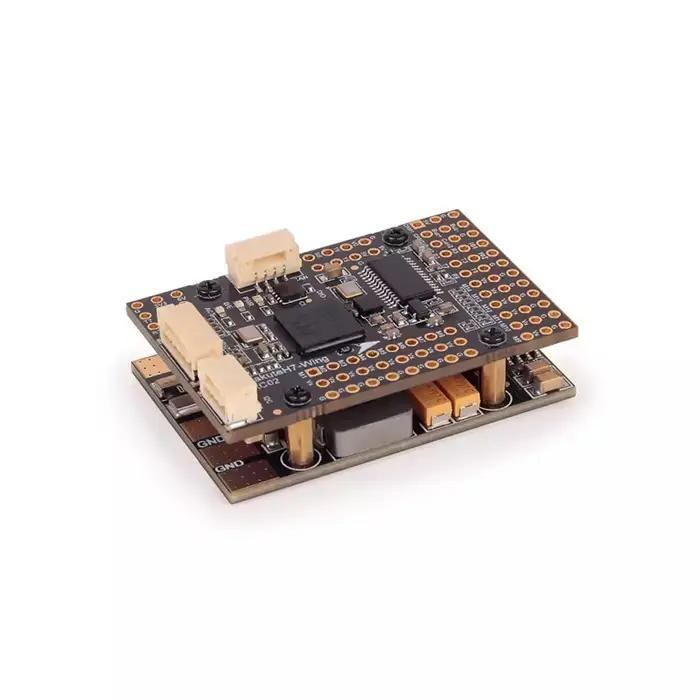 Le contrôleur de vol ABAC-H743-Wing prend en charge le micrologiciel INAV/ Ardupilot CAN Bus 3-8S LIPO pour Drone à aile fixe et VTOL FPV