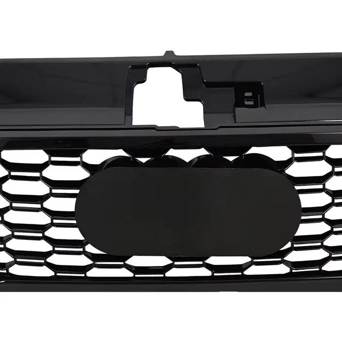 Pour Audi A3/S3 8V 2017 2018 2019 – Calandre avant nid d'abeille style RS3 pour pare-chocs – Pièces auto, grille de capot, kits carrosserie