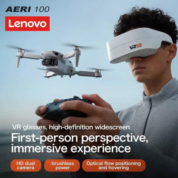 Drone télécommandé Lenovo Aeri100/Aeri100VR 5G WIFI RC Quadcopter avec évitement d'obstacles