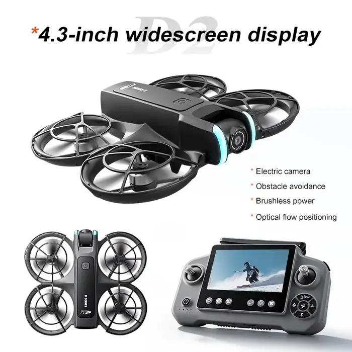 Drone D2 avec caméra HD 4K professionnelle
