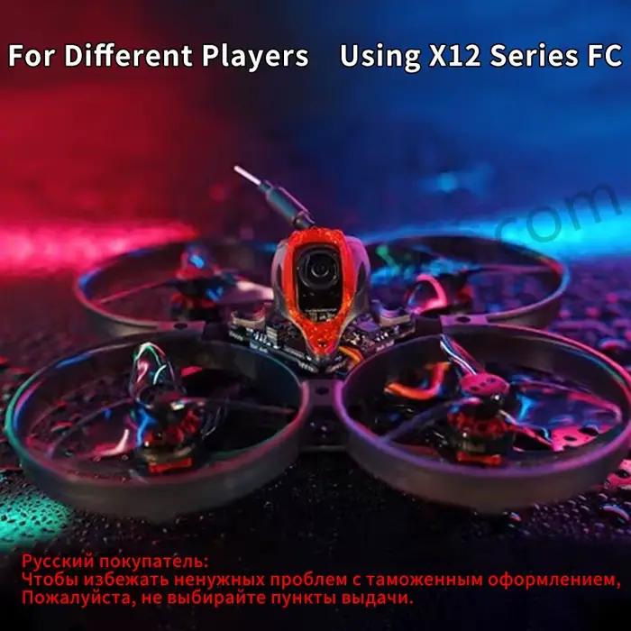 Happymodel Mobula8 Drone/KIT de cadre 1-2S 85mm Micro FPV Whoop Quadcopter Drone 2.4G récepteur ELRS X12 AIO moteur sans balais nouveau