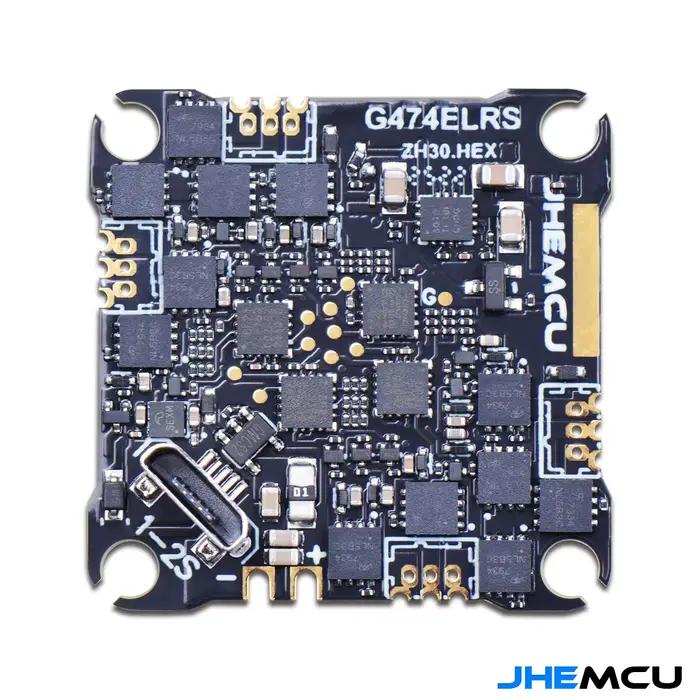 Contrôleur de vol JHEMCU G474ELRS AIO avec récepteur 2.4G intégré
