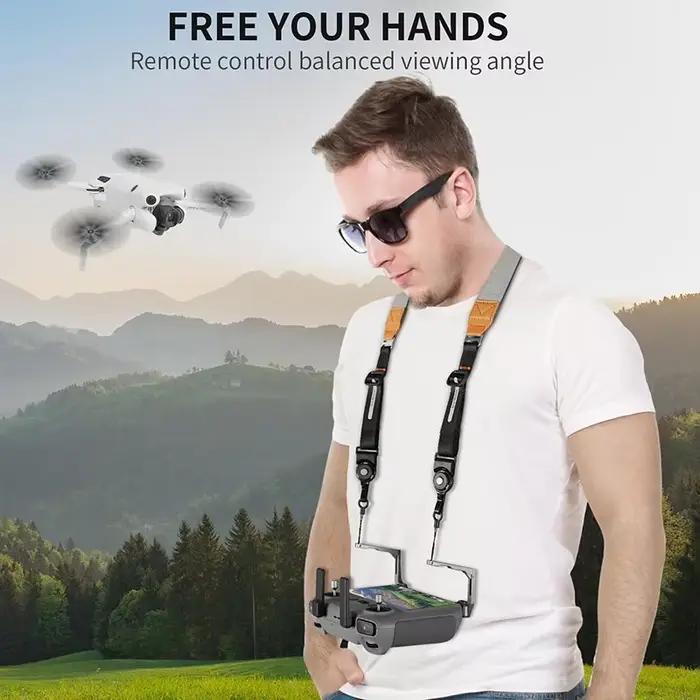 RCSTQ pour DJI RC/ RC 2 Drone système de sangle d'équilibre de télécommande pour DJI Flip/Mini 3 Pro/Mini 4 Pro/Dji Air 3 accessoires