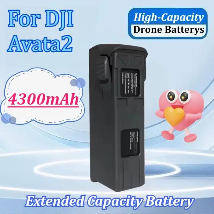 Batterie de vol intelligente à capacité accrue pour DJI Avata2