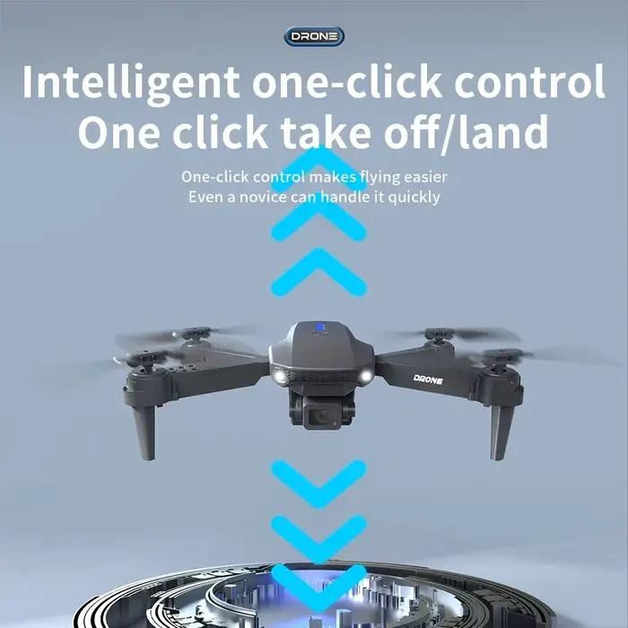 Drone RC professionnel E88 à grand angle avec caméra HD 4K