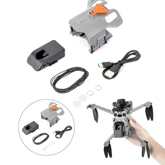 Système de distribution aérienne pour drone DJI Mini 5 Pro, accessoire de transport et distribution de cadeaux, clip de drone, livraison de colis par drone pour occasions spéciales