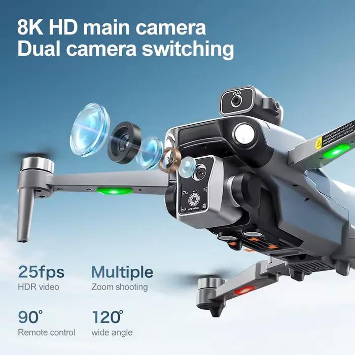 2025 K19 MAX Drone GPS retour avec écran photographie aérienne avion sans brosse Airdrop télécommande