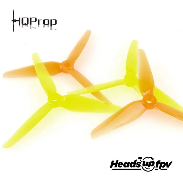 8 paires d'hélices HQPROP R38 HEADSUP FPV Co-Branded Top RACE Pilot 5138 5