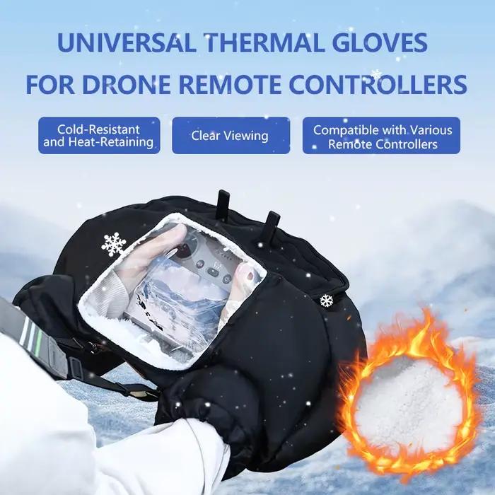 Gants Chauds d'Hiver pour Drone DJI NEO/Mini 4 Pro/Air 3S