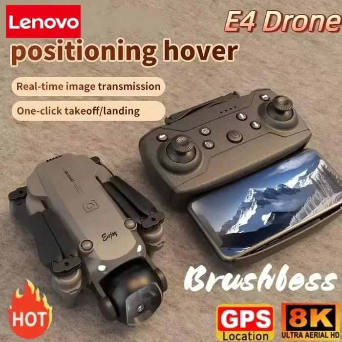 Drone Lenovo E4 8K avec éclairage dégradé HD