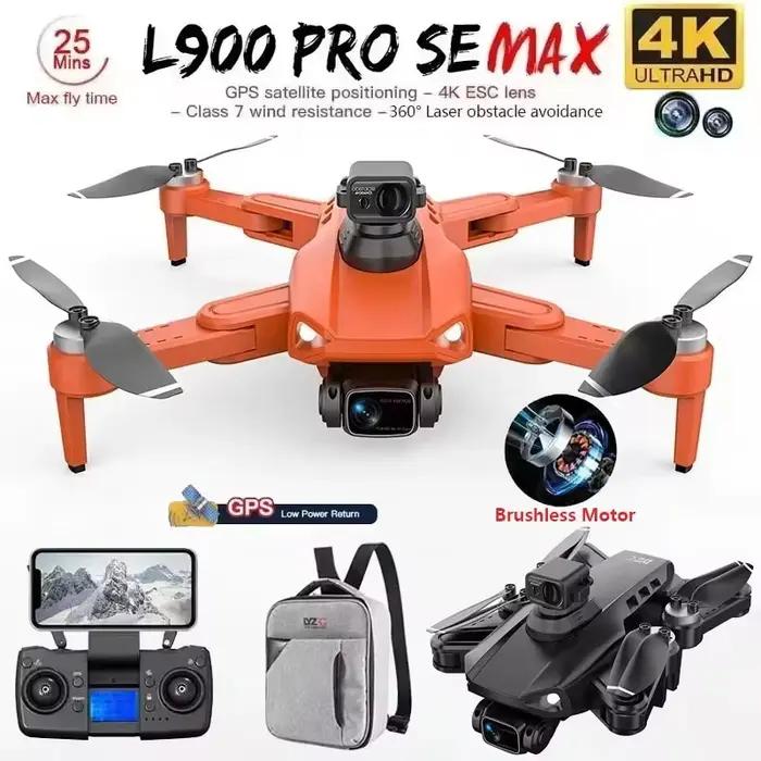 Drone hélicoptère LYZRC L900 Pro SE MAX 4K UHD double caméra GPS Wi-Fi évitement d'obstacles pour vols intérieurs et extérieurs