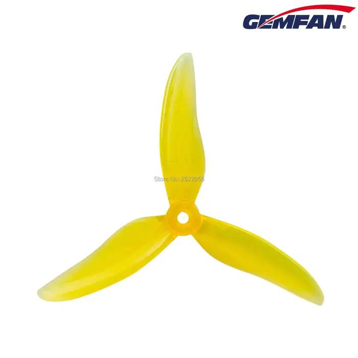 Gemfan Hurricane 51499 Hélice à 3 pales de 5 pouces 4 paires d'accessoires de drone de course FPV haute performance