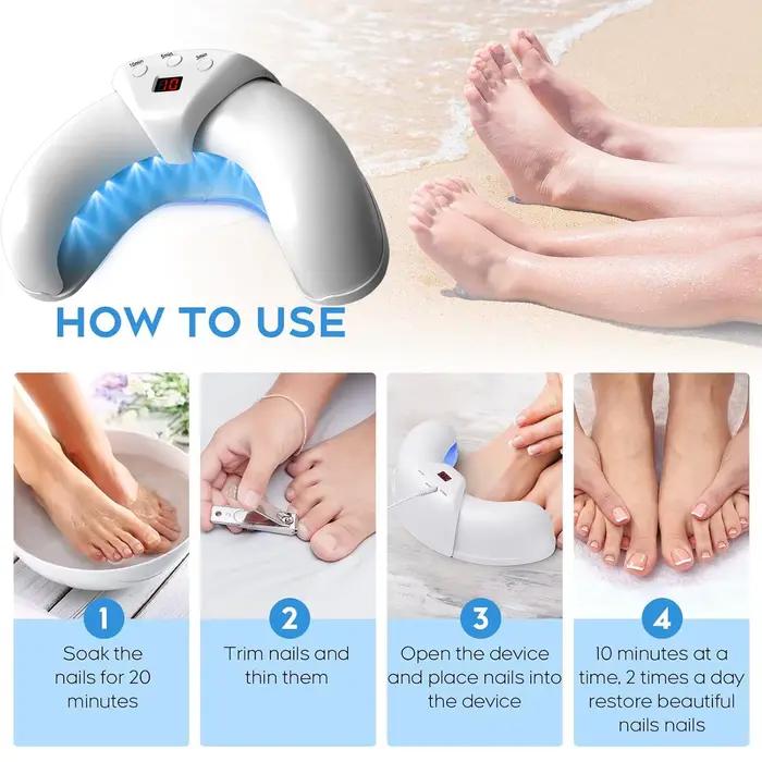 Dispositif de traitement au Laser pour les champignons des ongles, réparation des champignons des ongles des pieds, thérapie d'onychomycose, Machine de traitement, élimine efficacement