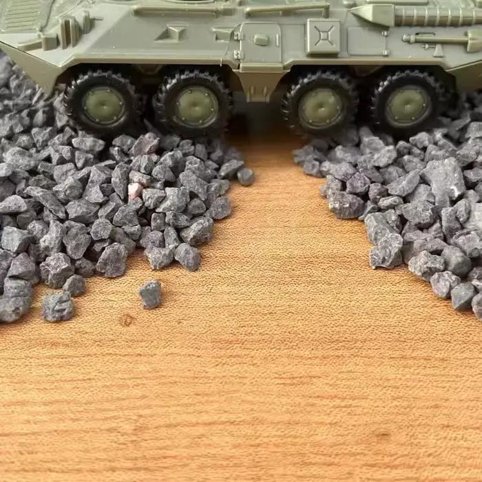 Kits de sol de roches naturelles miniatures en gravier réaliste, pour la fabrication de modèles de bricolage/paysage ferroviaire/dérioramas/paysage ferroviaire/décoration