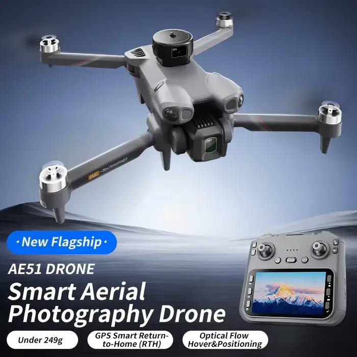 Drone GPS AE51 avec évitement d'obstacles sur 4 côtés