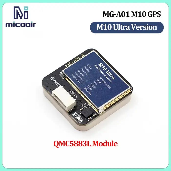 MG-A01 M10 GPS 25mm taille standard avec boussole Module QMC5883L pour FPV/Drones de course/ robotique/bateaux