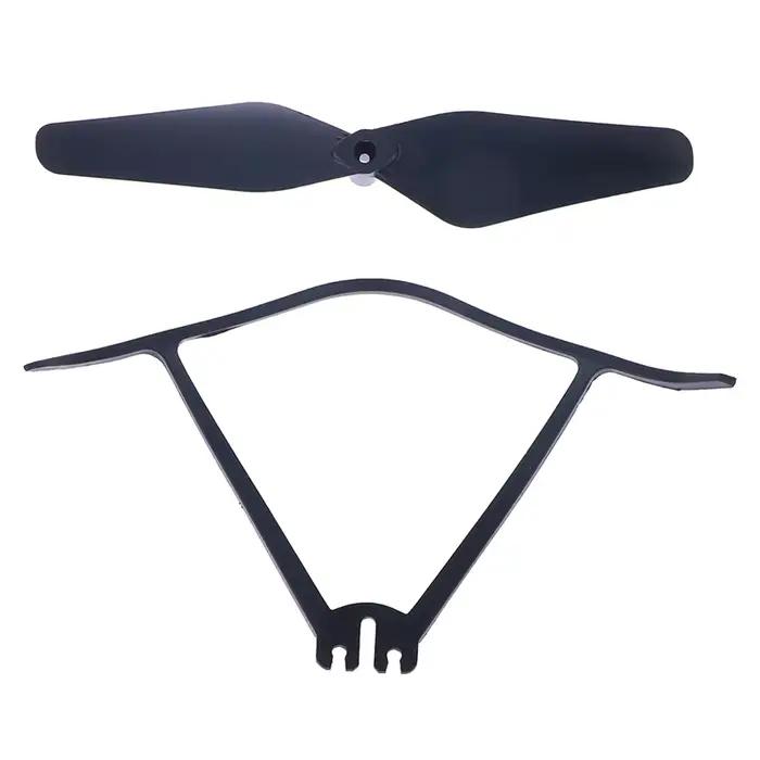 Kit de Pièces de Rechange pour Drone F84 4 Pièces en Plastique Blanc Jaune Hélices Lames Accessoires Protection Occasions Spéciales