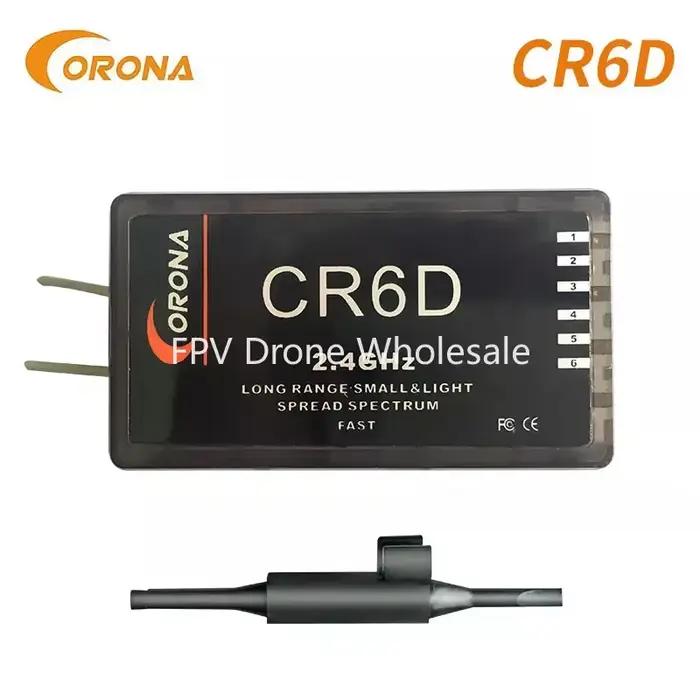 Récepteur Corona CR3D/CR4D/CR6D/CR8D 2.4 mesurz 3CH ~ 8CH (V2 DSSS) Compatible avec CT8Z/CT8J/CT8F pour Avion RC