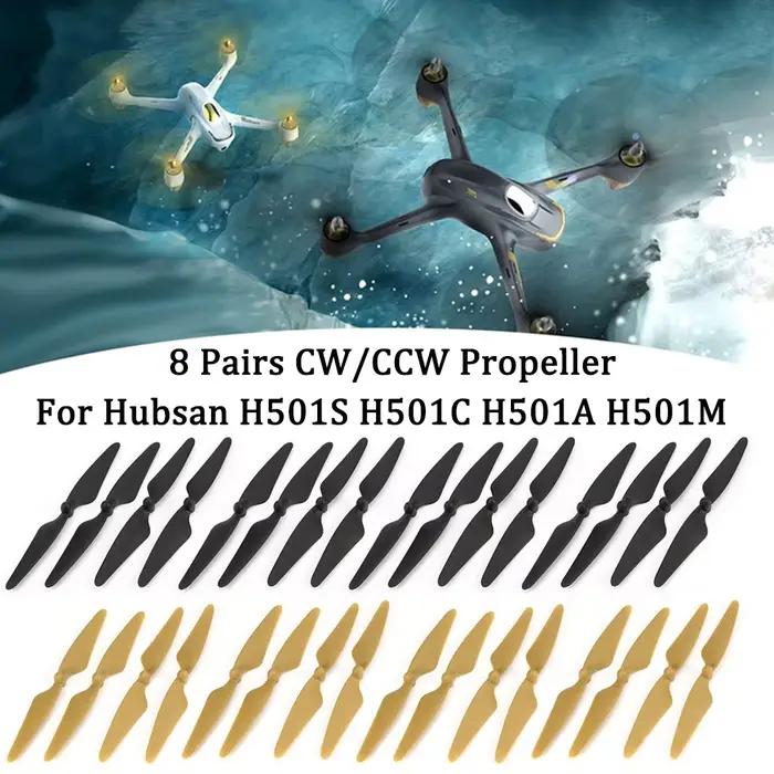 Lame d'hélice CW/CCW pour importateur quadrirotor Hubsan H501S H50/s H50l'autorisation H501M 501