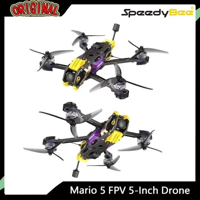 Drone SpeedyBee Mario 5 FPV 5 pouces avec unité aérienne 6S-Lipo pro