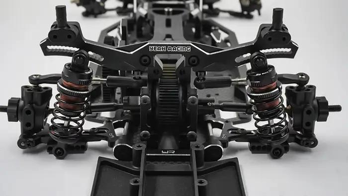 Yeah Racing – ensemble d'amortisseurs en aluminium Big Bore Go 65-80mm
