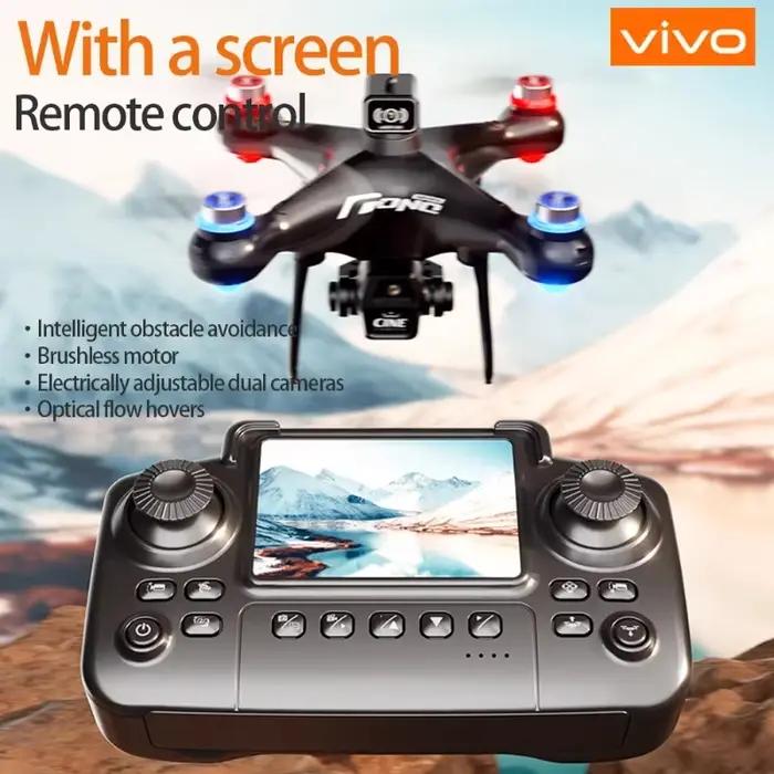 ZFR E55 Drone Mini double caméra 8K aérien HD hélicoptère professionnel GPS positionnement évitement moteur sans bus