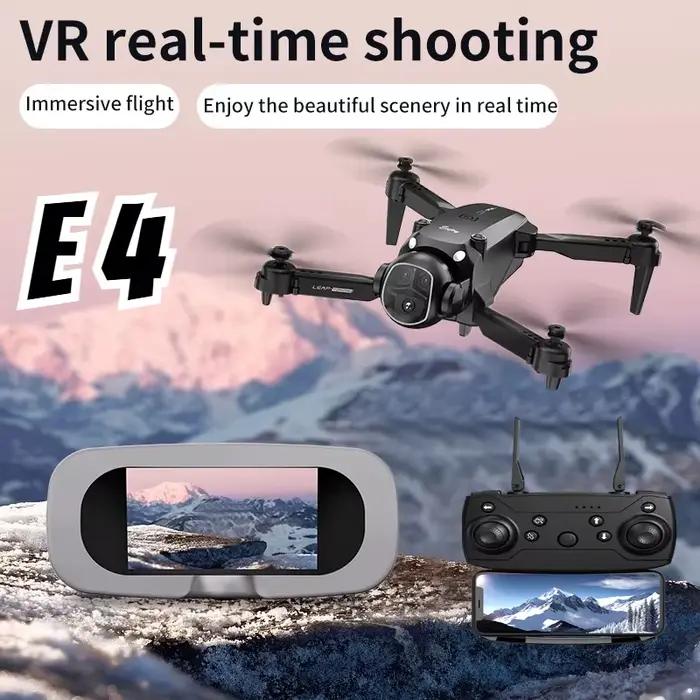 Caméra aérienne E4 avec lunettes VR pour photos aériennes et vidéos en 720p drone ELIGIPORT pour captures aériennes et expériences de visionnage en réalité virtuelle