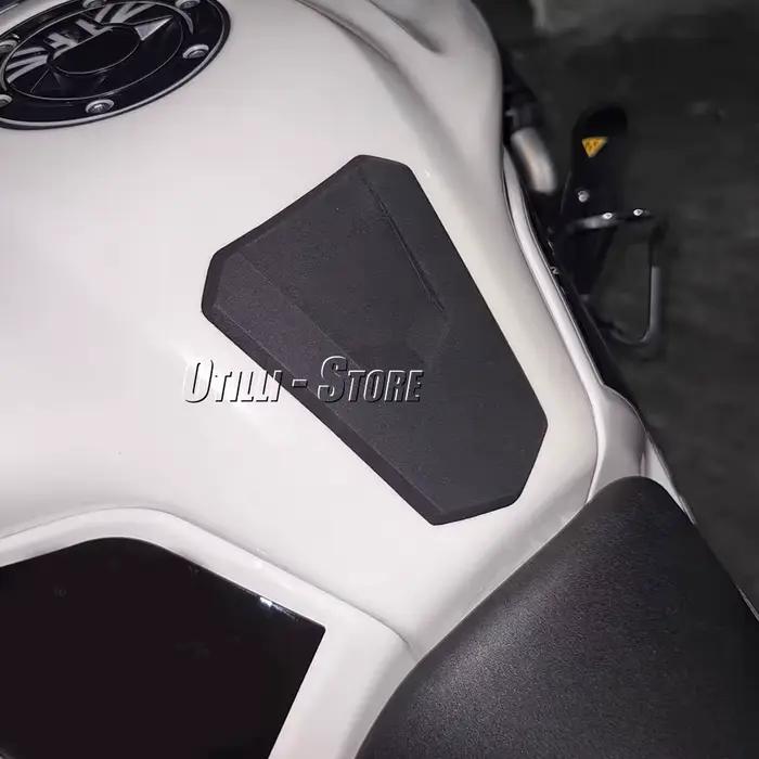 Autocollants latéraux antidérapants pour réservoir de carburant, Kit de tampons de réservoir en caoutchouc imperméables pour Tiger 800 GT Rally Pro