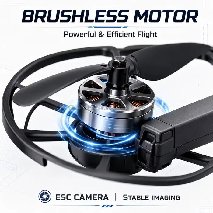 Drone VR de grande taille avec caméra 4K HD grand angle