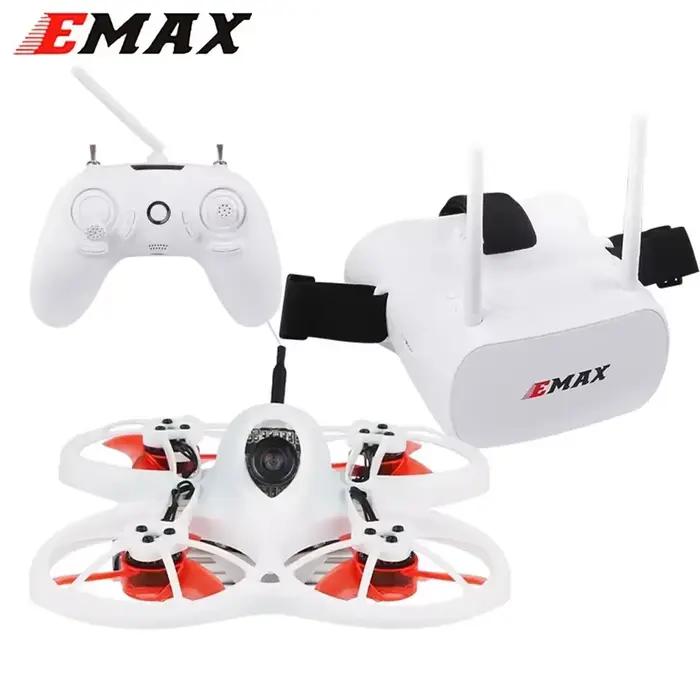 EMAX Tinyhawk II 75mm 1-2S Whoop Drone de course FPV RTF FrSky D8 Runcam Nano2 Cam 25/100/200mw VTX 5A Blheli_S ESC