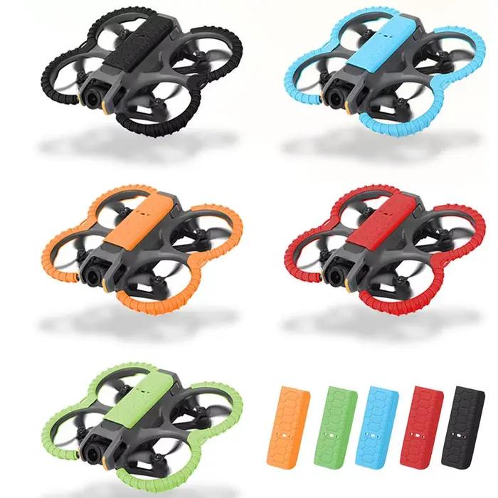 Plaque de protection arrière de drone pour DJI AVATA 2 protection anti-collision en TPU accessoire de drone occasion spéciale vols quotidiens compétitions cadeau unique