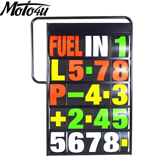 Cadre de tableau de fosse de course d'infraction de moto, numéro de 37 pièces