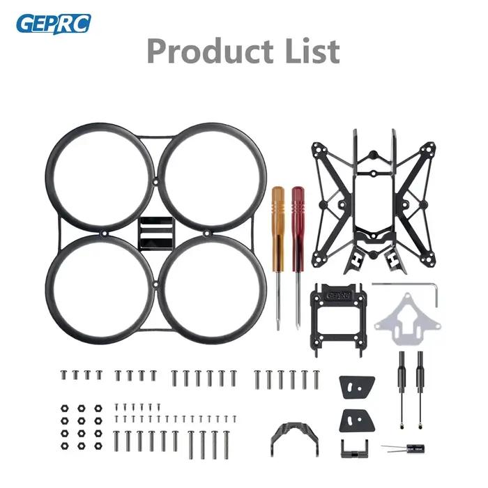 Cadre de drone GEPRC DarkStar20 GEP-DS20 Cinehup robuste et léger pour avions, parfait pour photographie aérienne et vols créatifs occasions spéciales