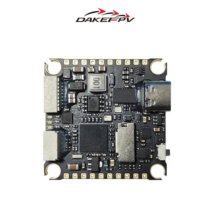 Contrôleur de vol DAKEFPV H743 SLIM V4 STM32H743 Dual ICM42688P pour multicoptère RC drone FPV expérience de vol améliorée et précision exceptionnelle