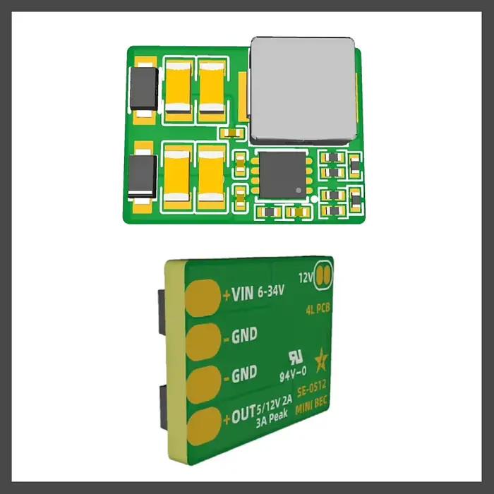 Carte compatible iFlight Mirco 2-8S BEC