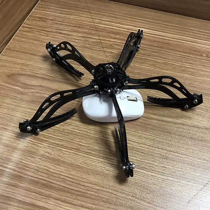 1 griffe de drone à bras robotique ; Crochet d'extraction de sauvetage