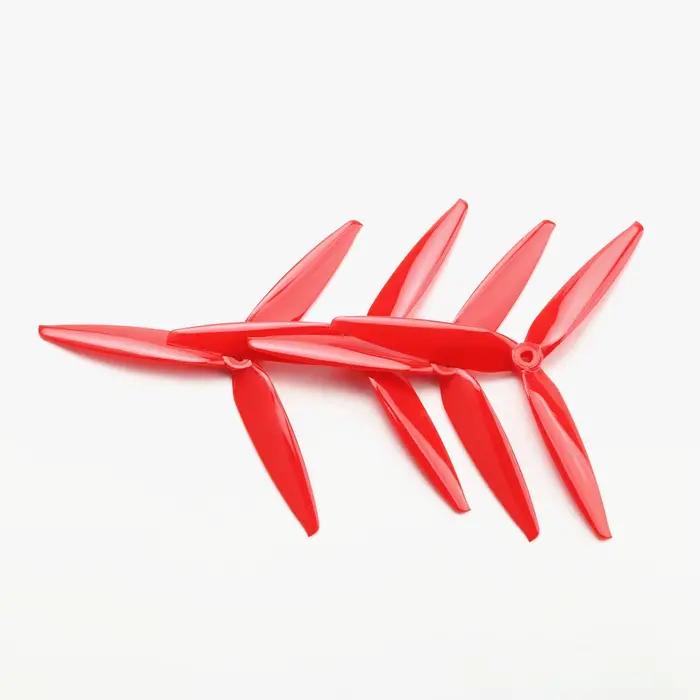 7040 Tracker 7.5x4x3 Poly Carbonate Durable 3 pales/hélice à trois pales (2CW + 2CCW) pour accessoires de Drone RC FPV