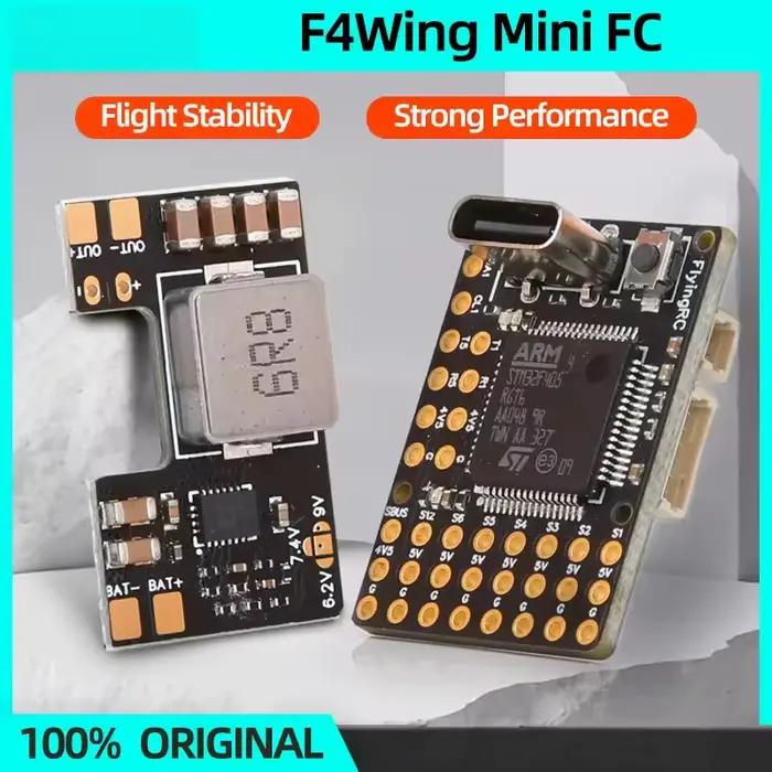 Contrôle de vol à aile fixe F4Wing MK1 MINI F405 Crossover FPV Support AP/INAV/BF Firmware 1-6S Lipo pour Drone à